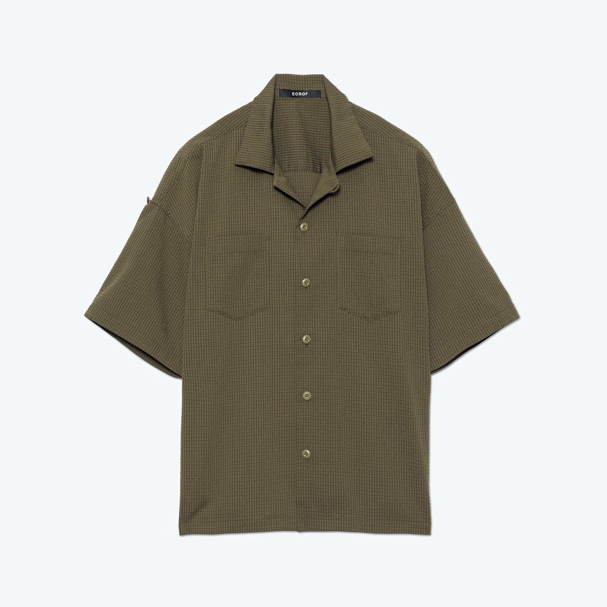 オープンカラーシャツ / Open collar shirt | ECROF