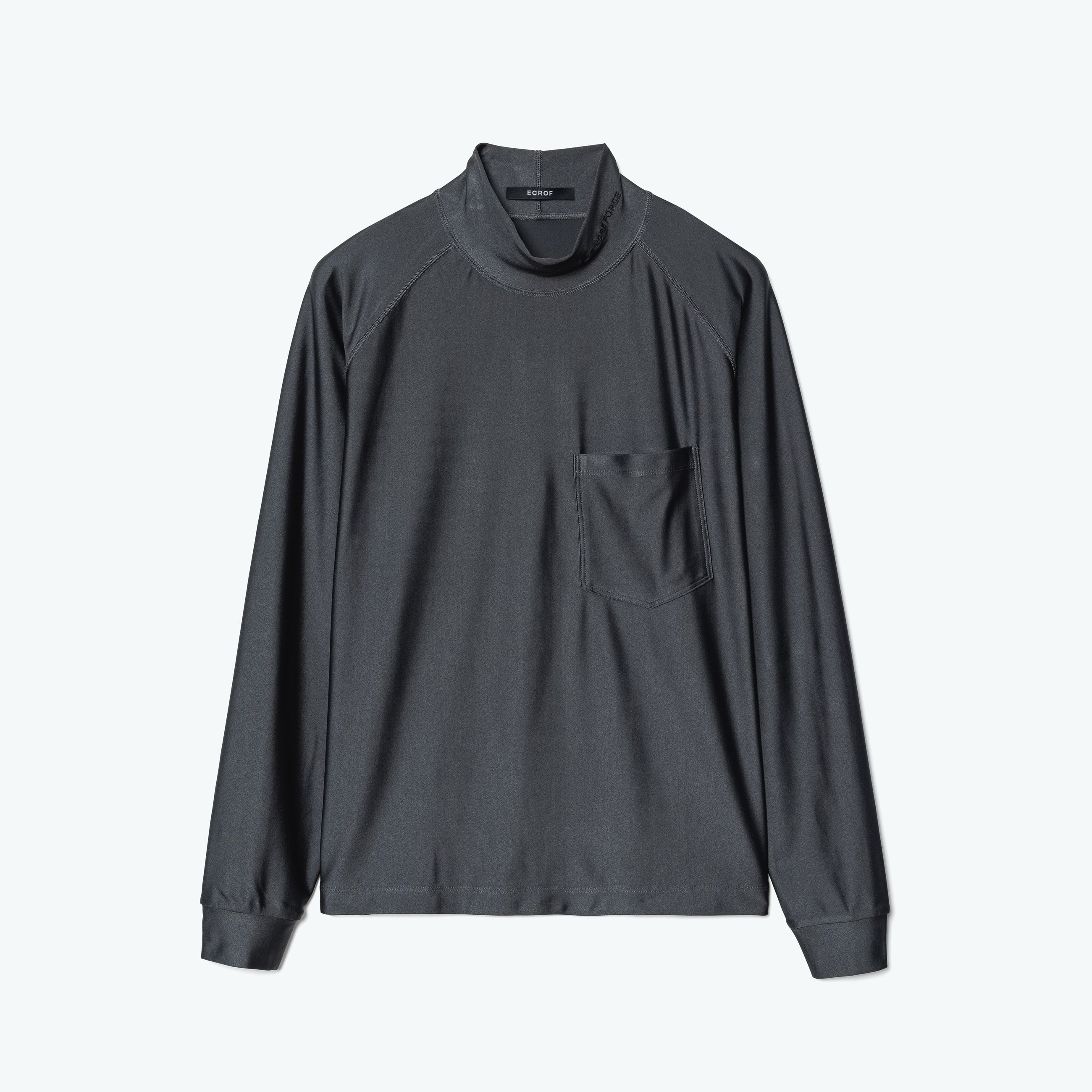 ストレッチモックネックシャツ / Stretch mock neck shirt