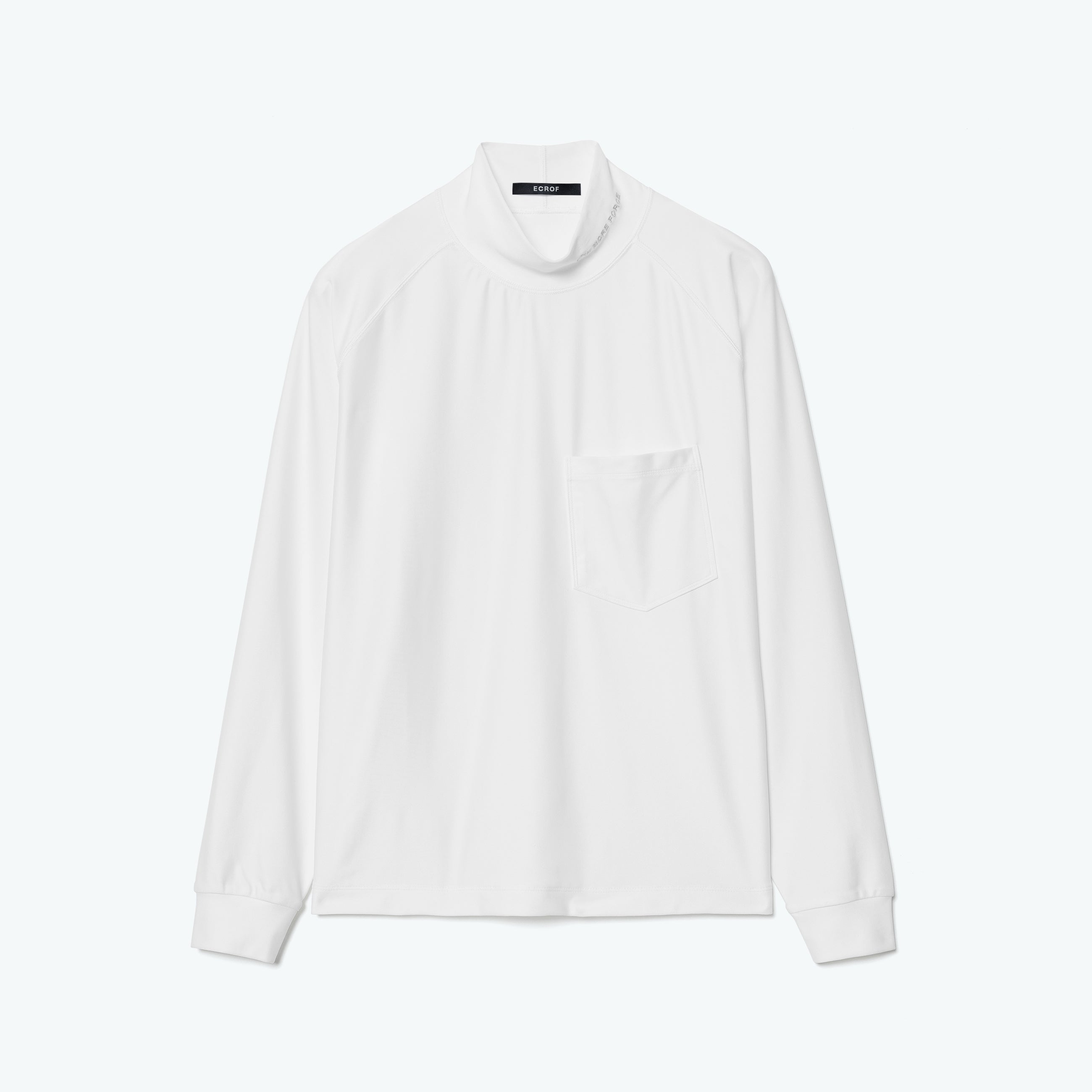 ストレッチモックネックシャツ / Stretch mock neck shirt