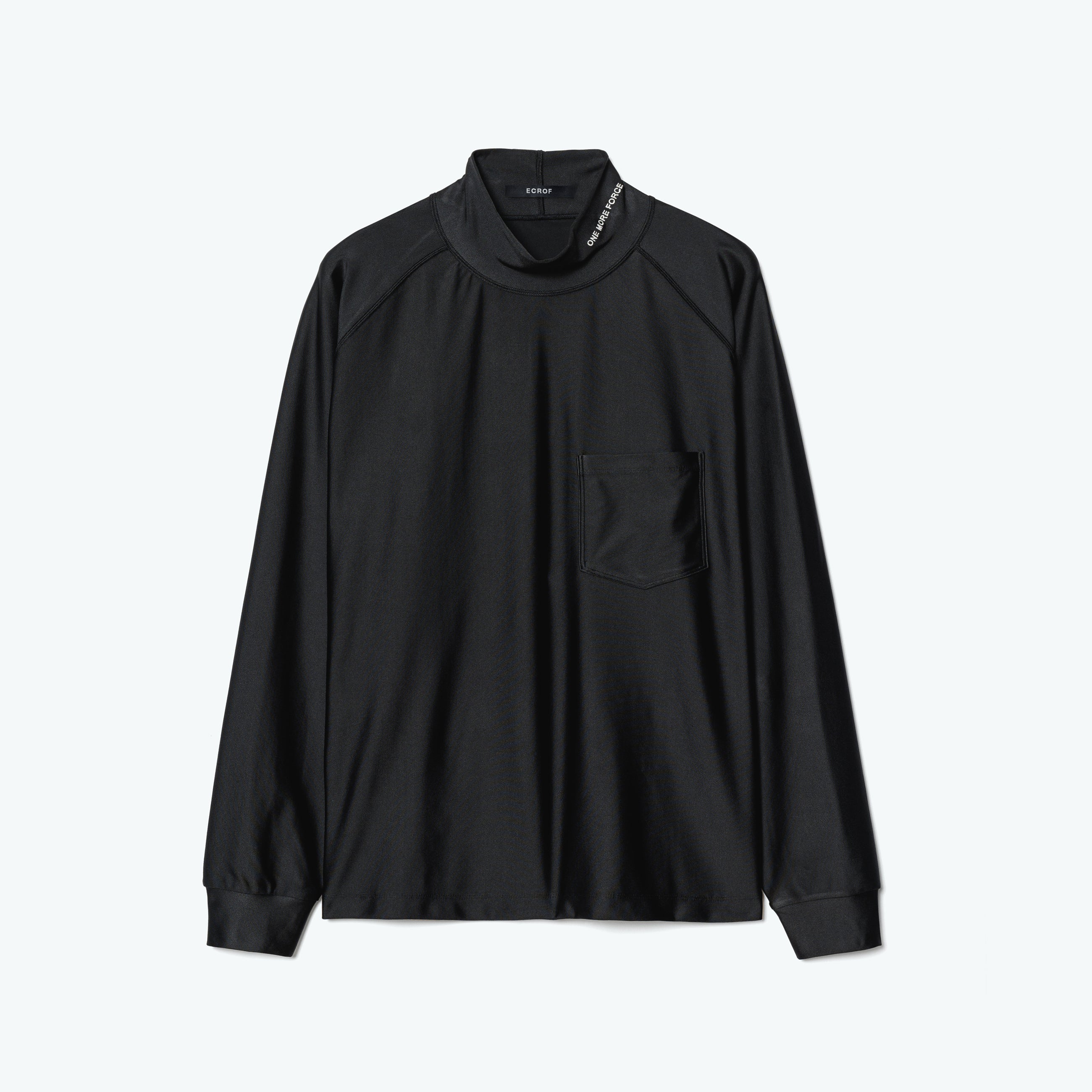 ストレッチモックネックシャツ / Stretch mock neck shirt
