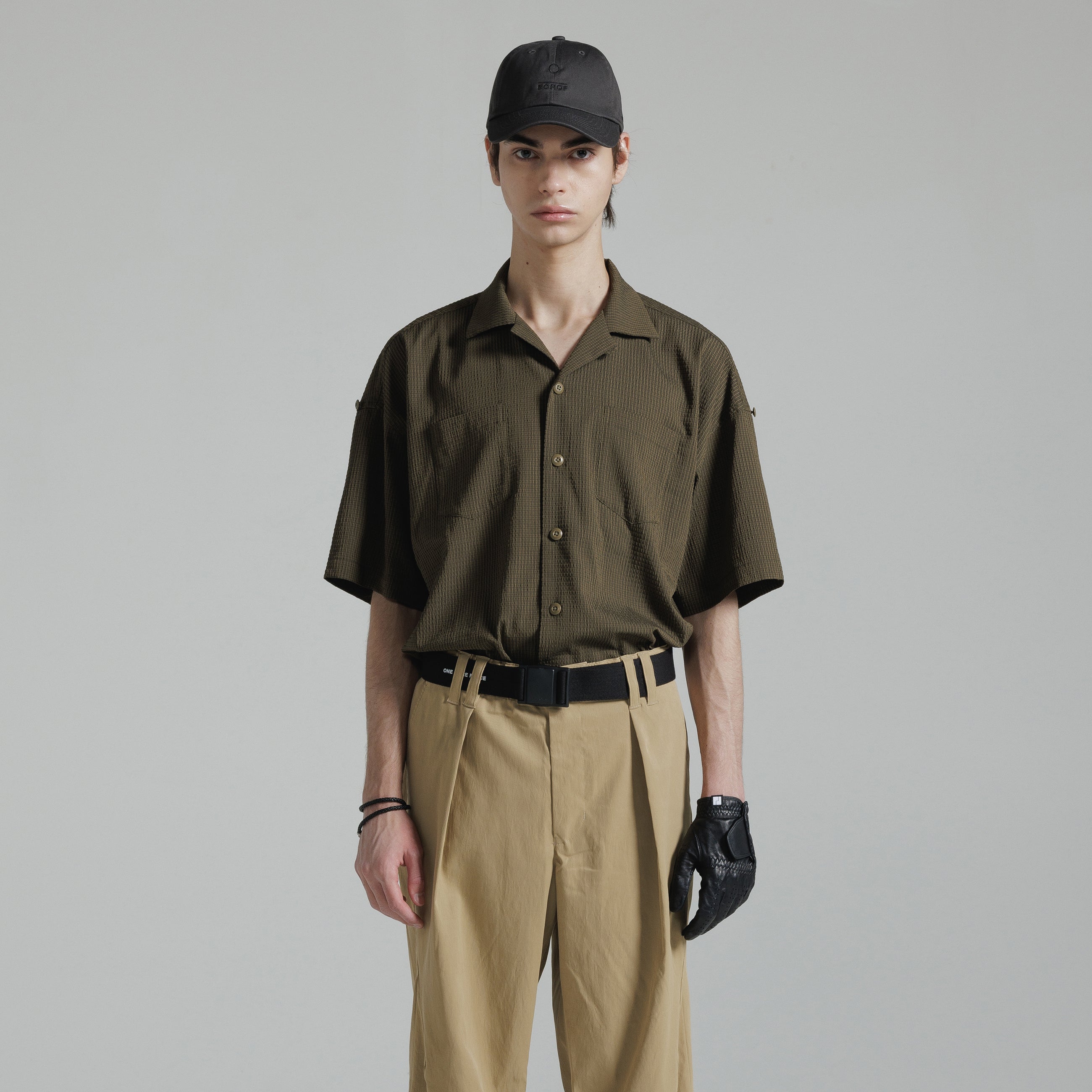 オープンカラーシャツ / Open collar shirt