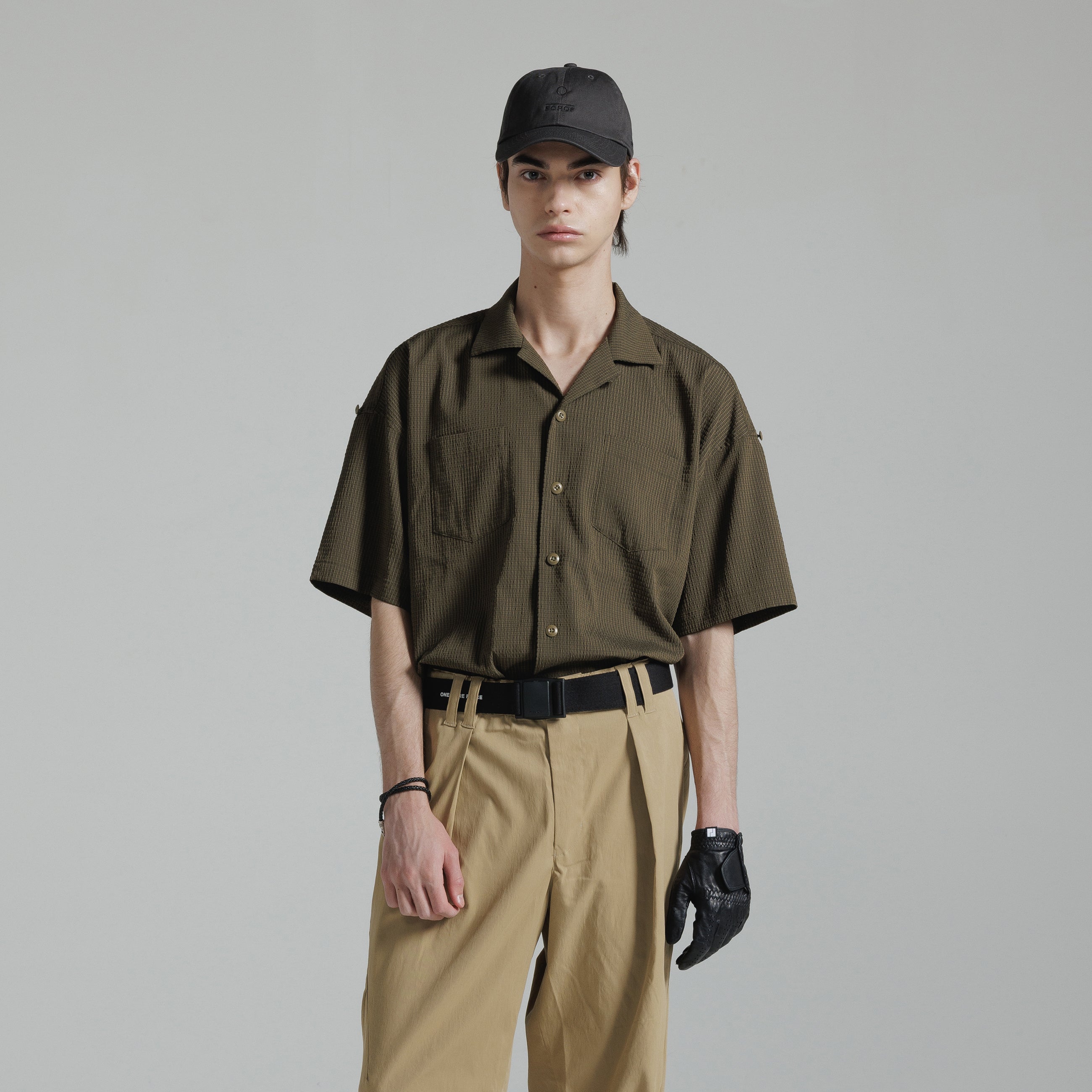 オープンカラーシャツ / Open collar shirt