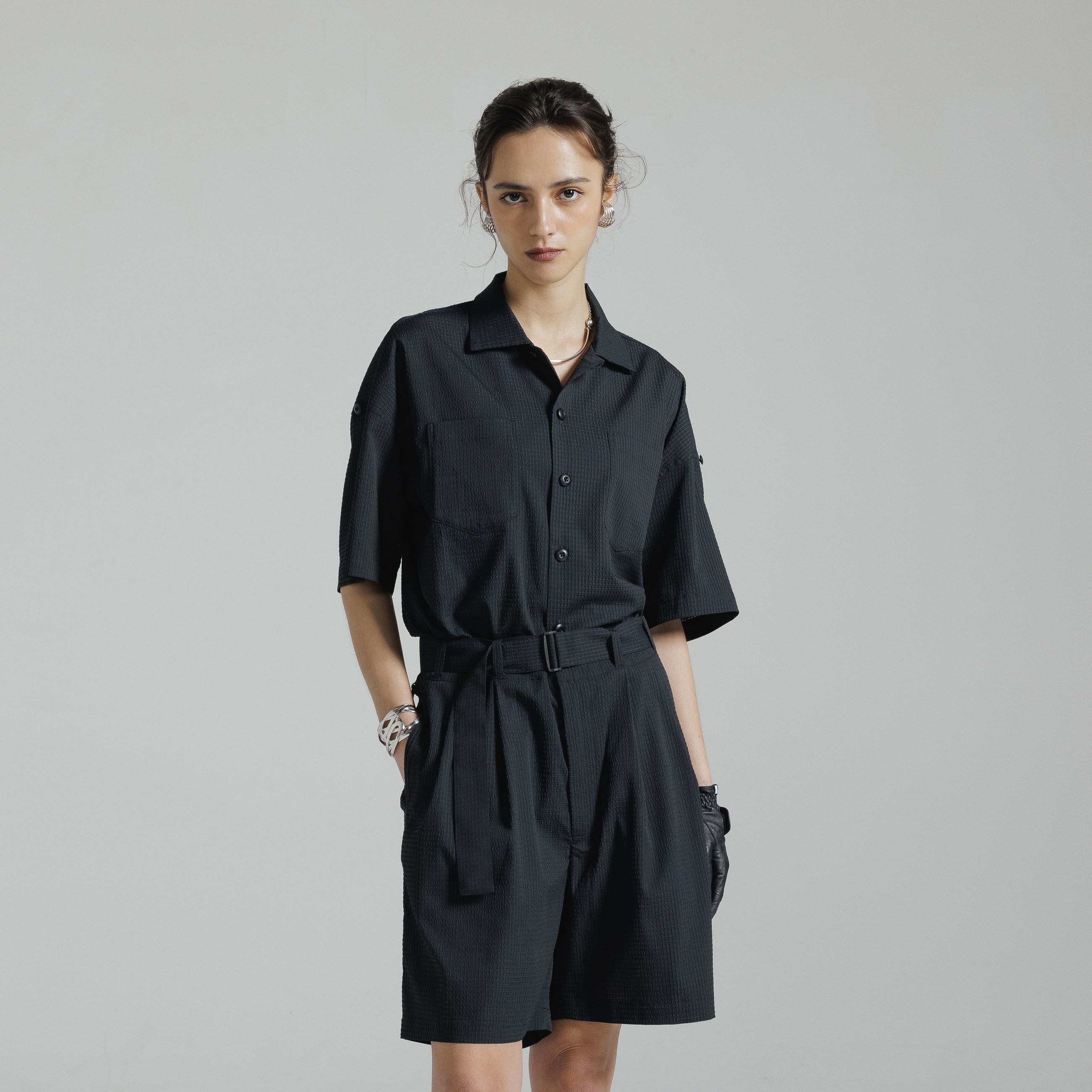 オープンカラーシャツ / Open collar shirt
