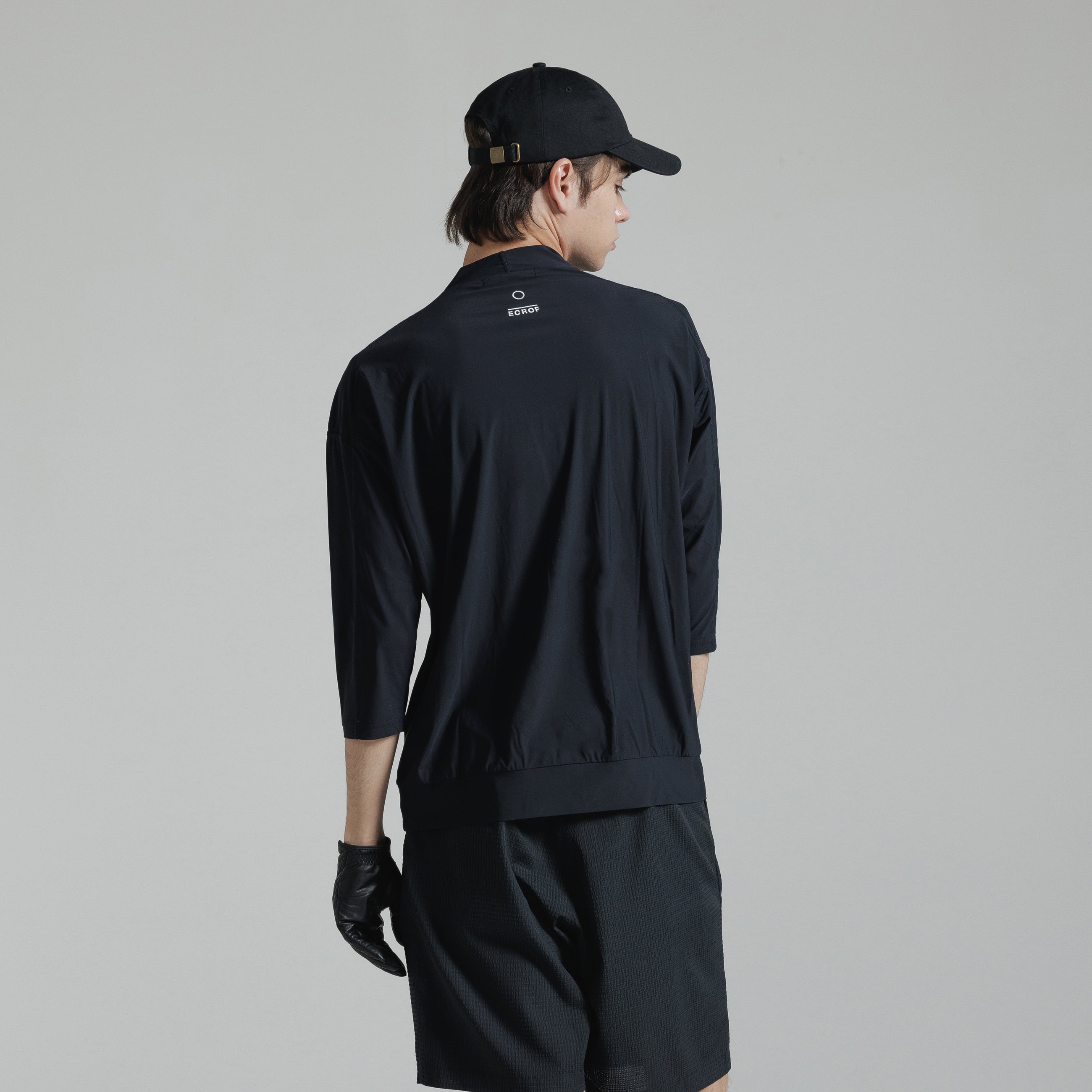 7分袖モックネック / 3/4 Sleeve Mock Neck