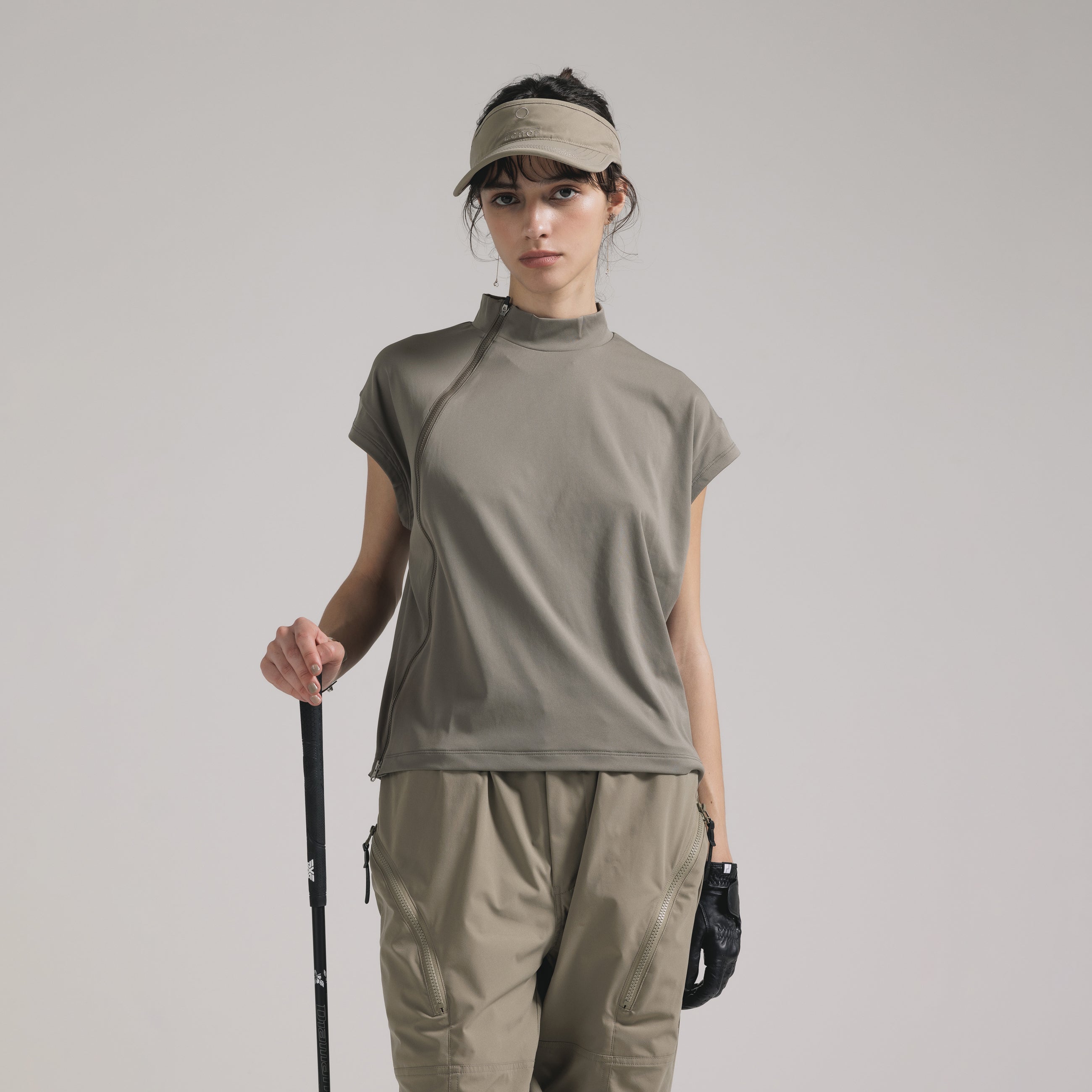 ジップモックネック ウィメンズ / Zip Mock Neck Women’s
