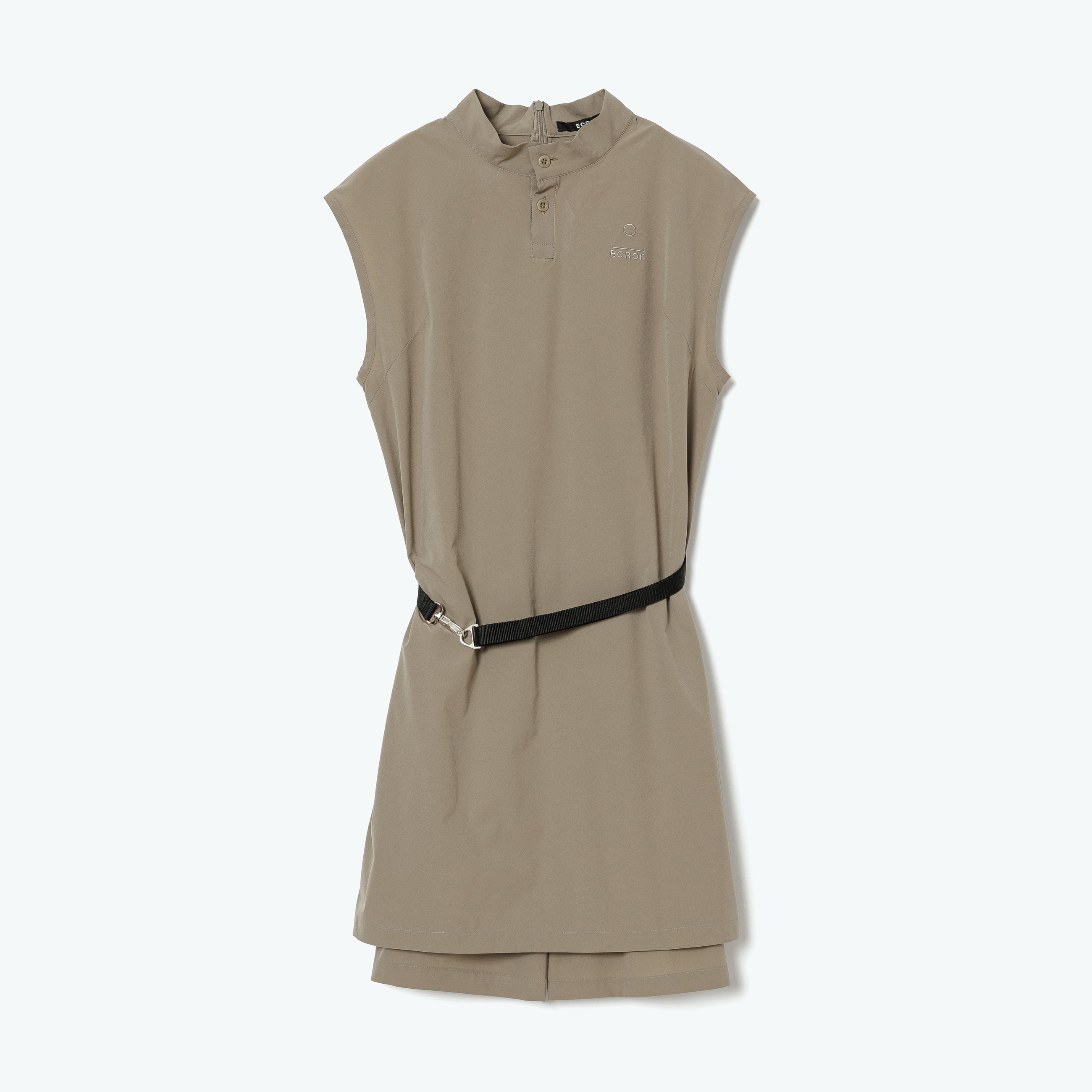 ワンピース / Stand collar No Sleeve dress