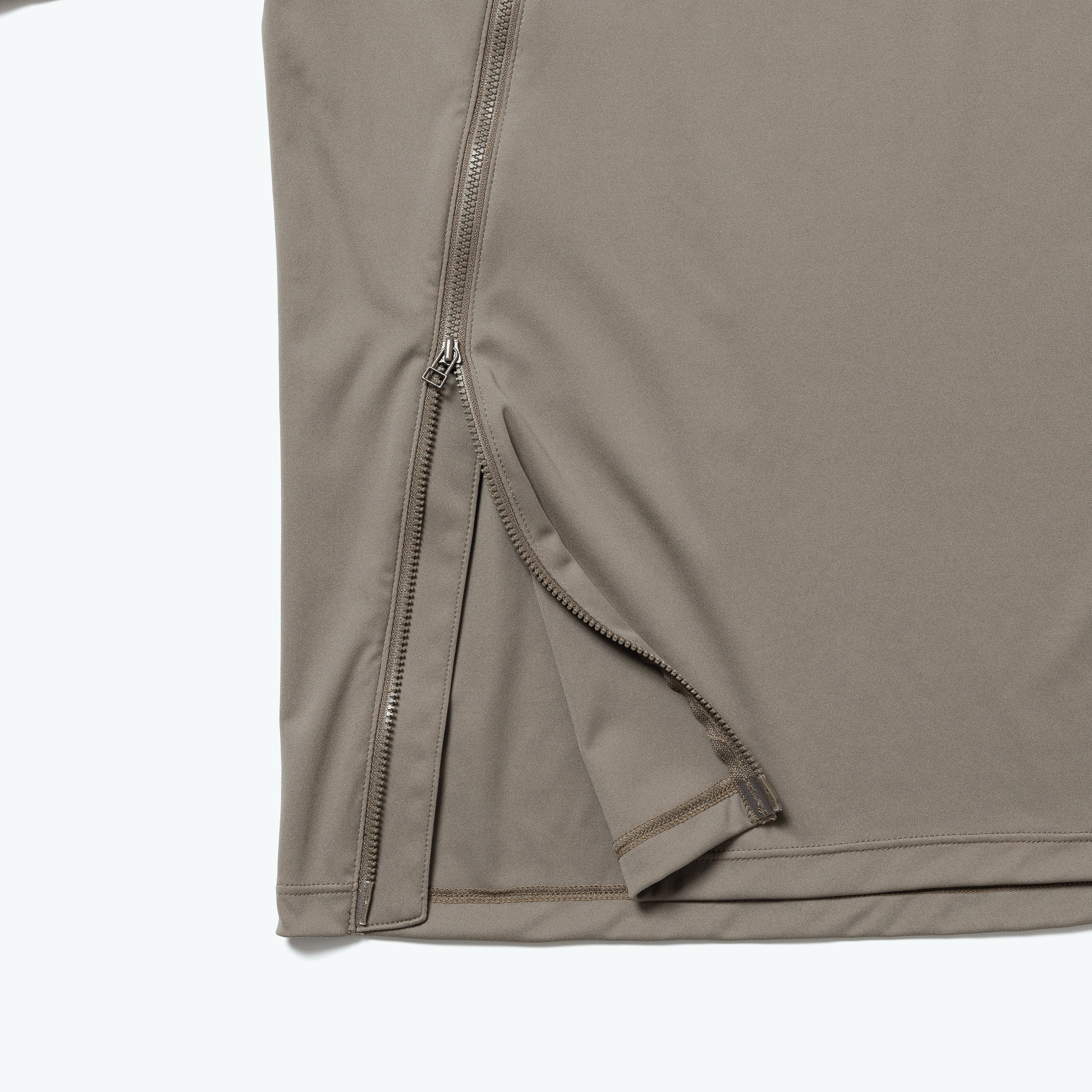 ジップモックネック / Zip Mock Neck ( Short )