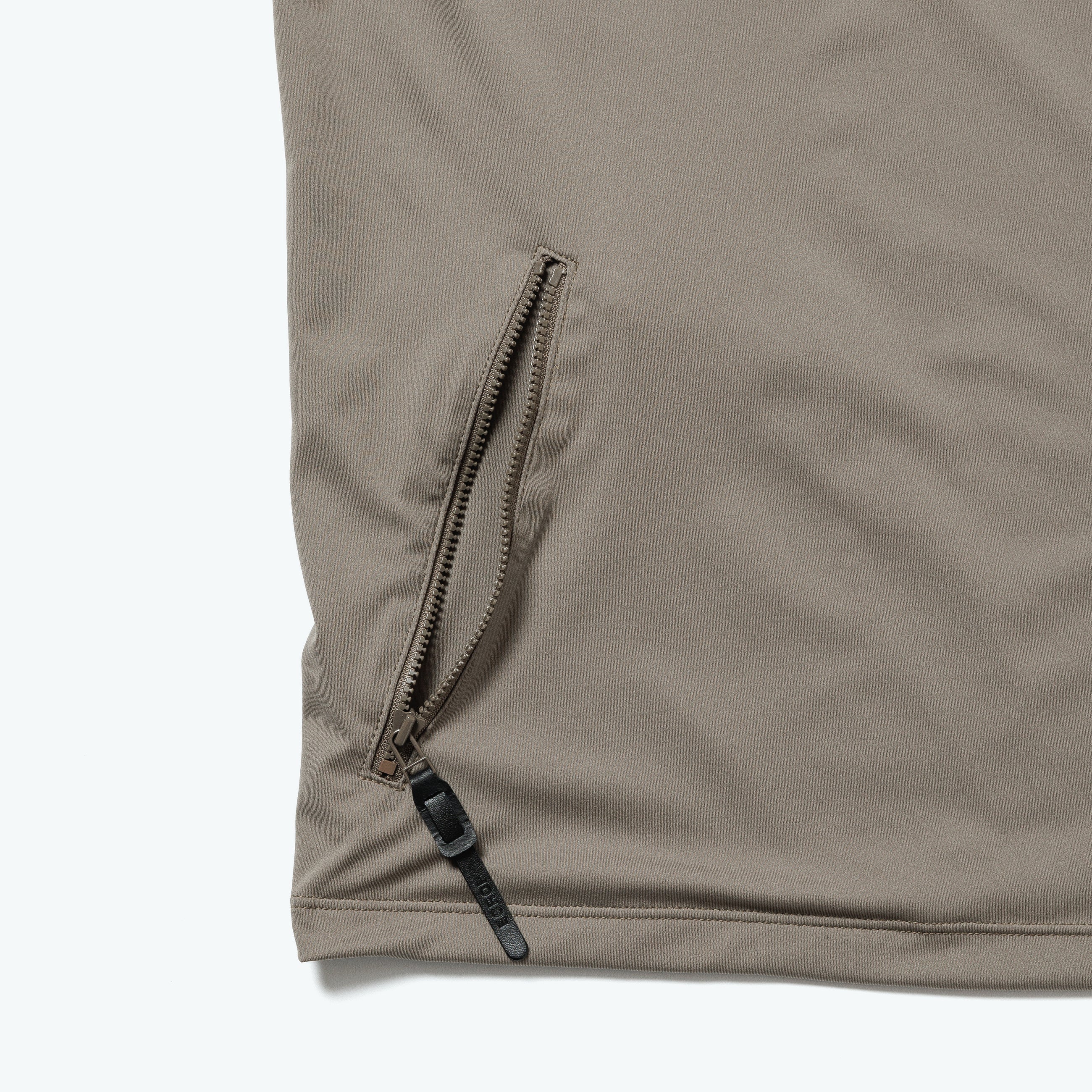 ジップモックネック / Zip Mock Neck ( Short )
