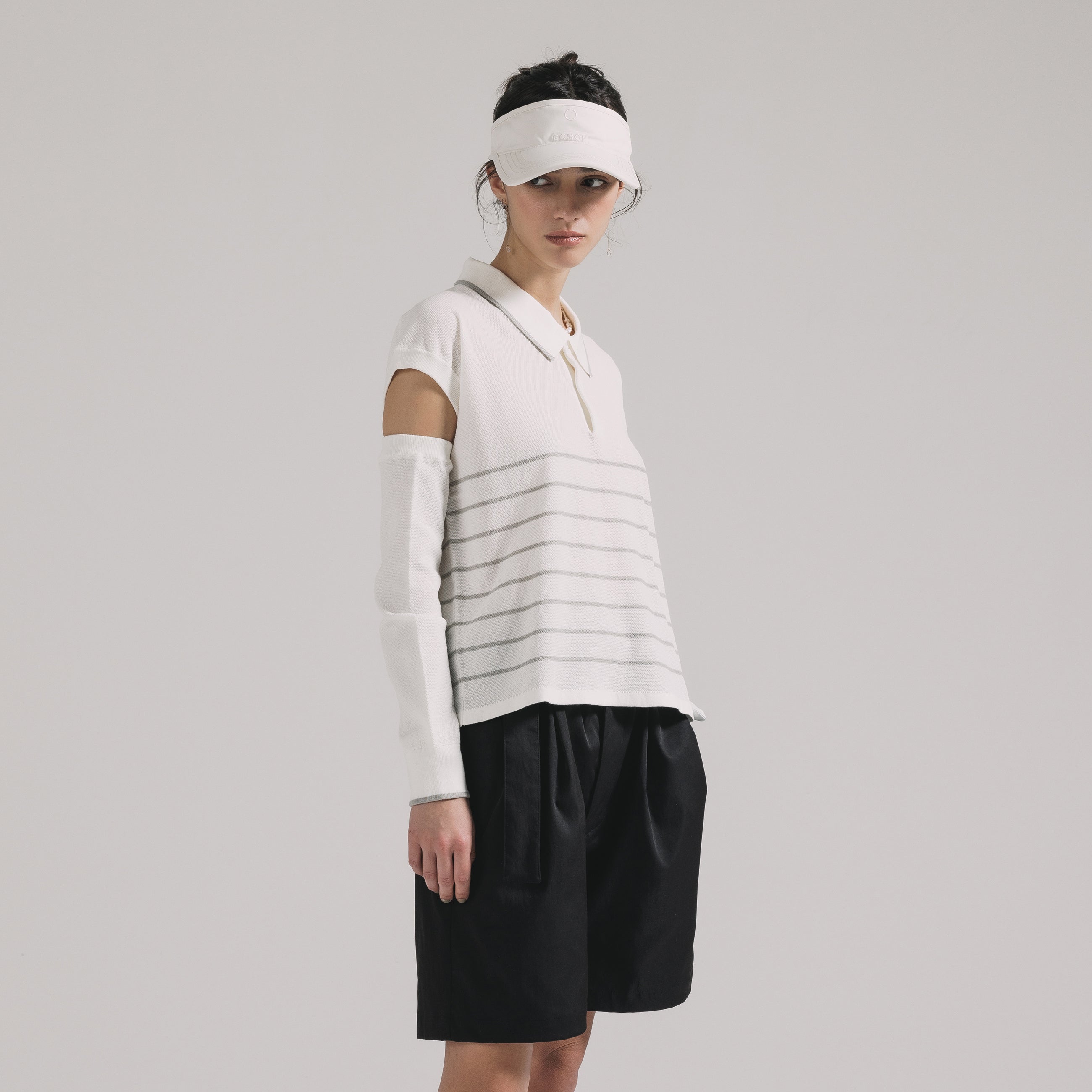 ニットポロシャツ ウィメンズ / Knit Polo shirt Women’s