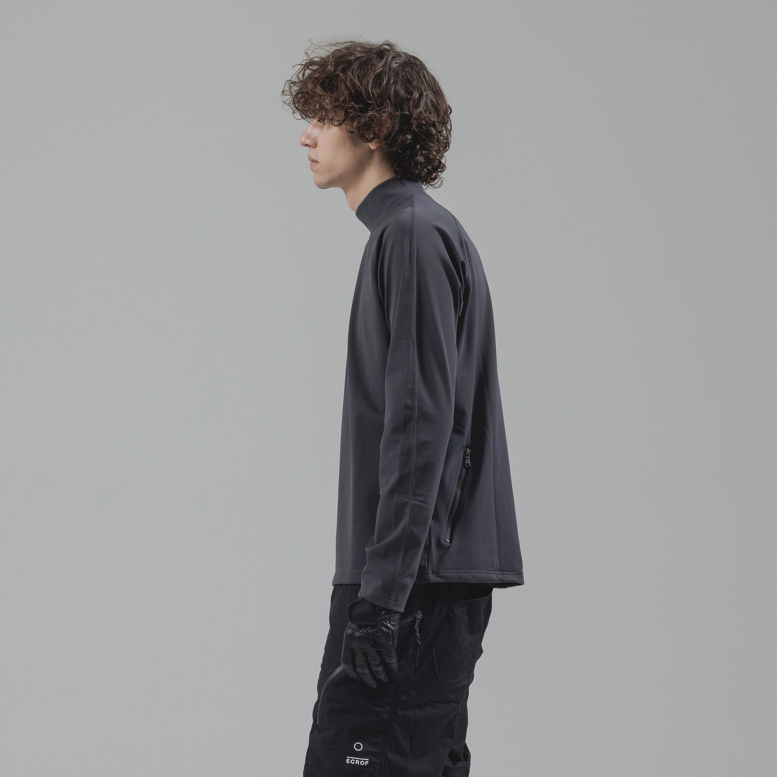 ジップモックネック / Zip Mock Neck ( Long )